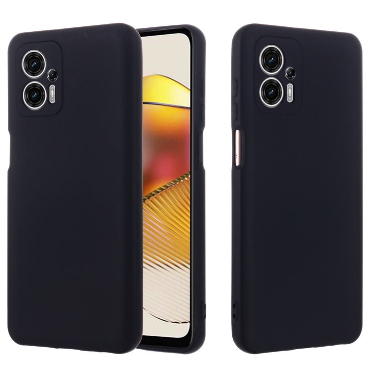 RUBBER Motorola Moto G13 / G23 védőburkolat fekete termék 2. képe