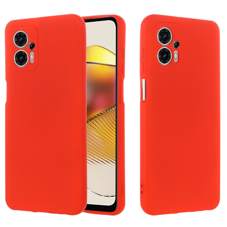 RUBBER Motorola Moto G13 / G23 piros védőburkolat termék 2. képe