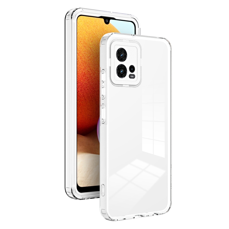 CRYSTAL Motorola Moto G72 védőburkolat fehér akciós termékkép 1
