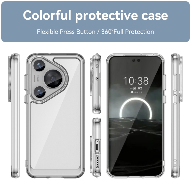 CRYSTAL Védőburkolat Huawei Pura 70 Pro átlátszóhoz termék 2. képe