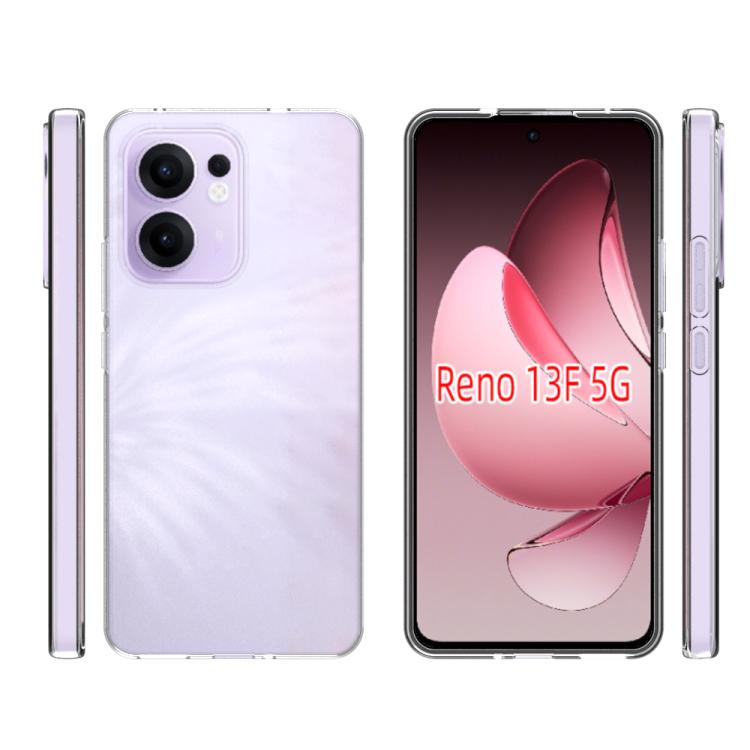 TPU Védőburkolat Oppo Reno13 F-hez 5G átlátszó termék 2. képe