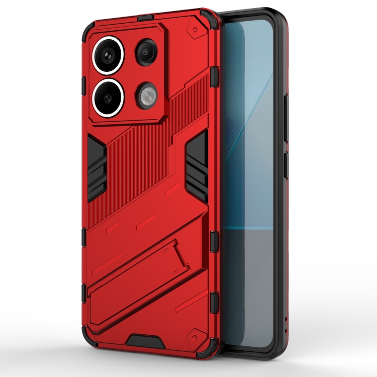 BIB Védőburkolat Xiaomi Redmi Note 13 Pro 5G / Xiaomi Poco X6 5G piros akciós termékkép 1