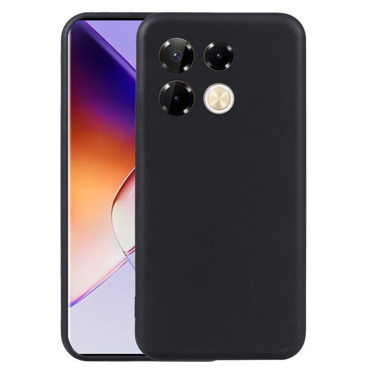 TPU Szilikon borítás Infinix-hez Note 40 Pro / 40 Pro+ 5G fekete akciós termékkép 1