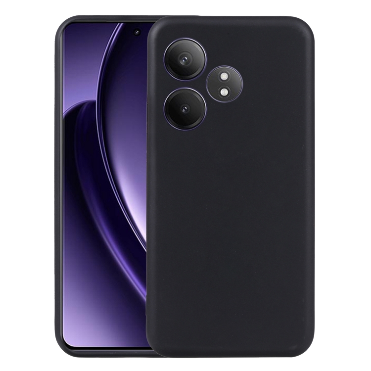 TPU Védőburkolat Realme GT 6 / Realme GT 6T fekete akciós termékkép 1