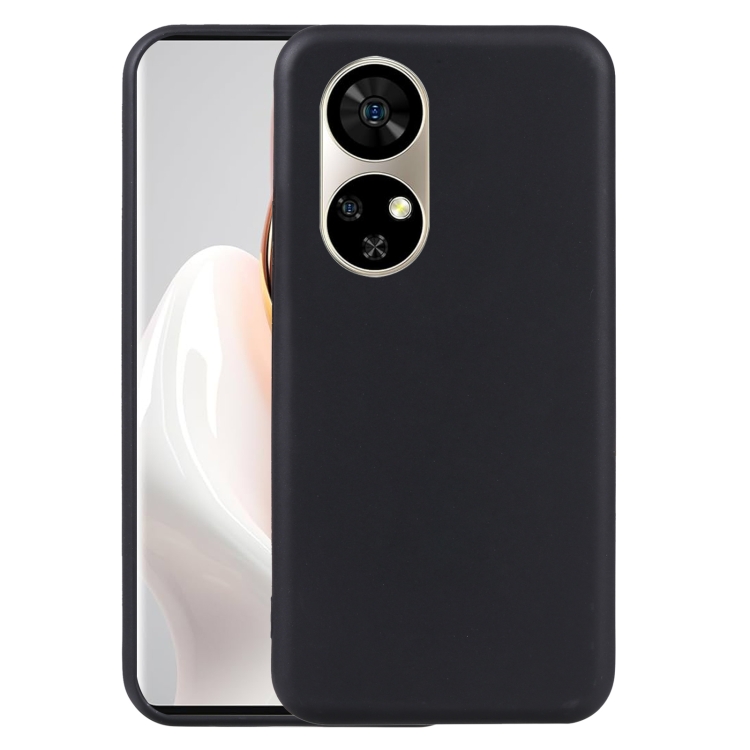 TPU Szilikon borítás Ulefone-hoz Megjegyzés 17 Pro fekete akciós termékkép 1