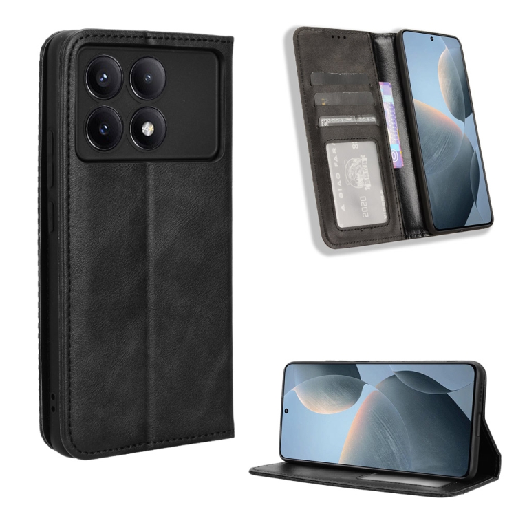 BUSINESS Wallet tok Xiaomi Poco X6 Pro 5G fekete termék 2. képe