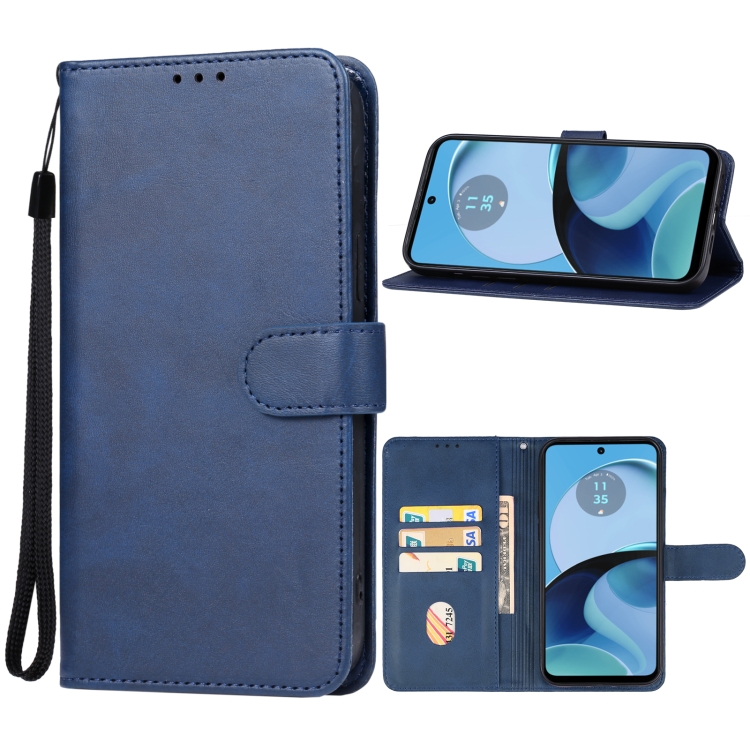 SMOOTH pénztárca tok Motorola Moto G14 kék termék 2. képe