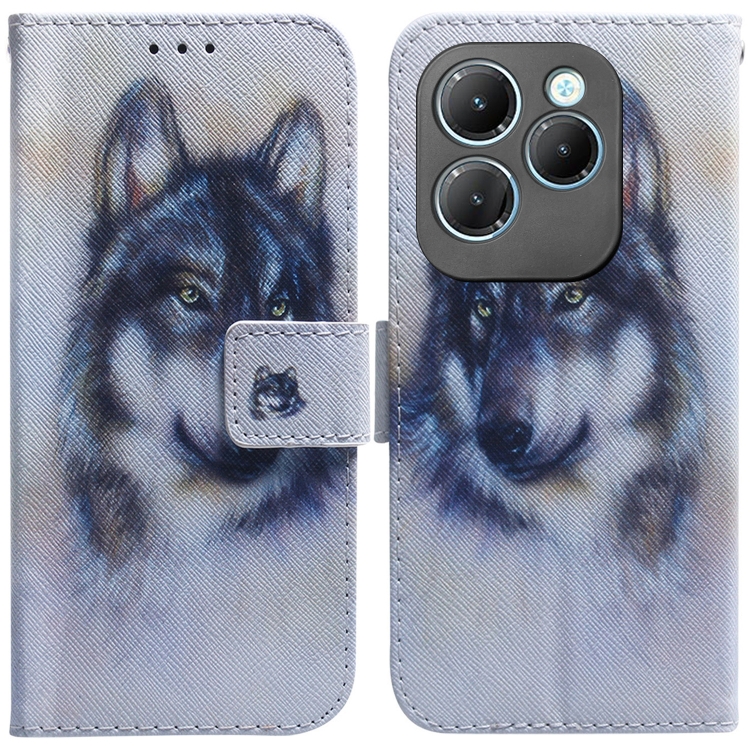 ART Pénztárcahuzat Infinixhez Hot40 / Hot40 Pro WOLF akciós termékkép 1