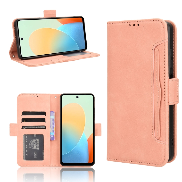 SLOT pénztárca tok Tecno Spark 20C / Tecno Spark Go 2024 rózsaszínhez termék 2. képe