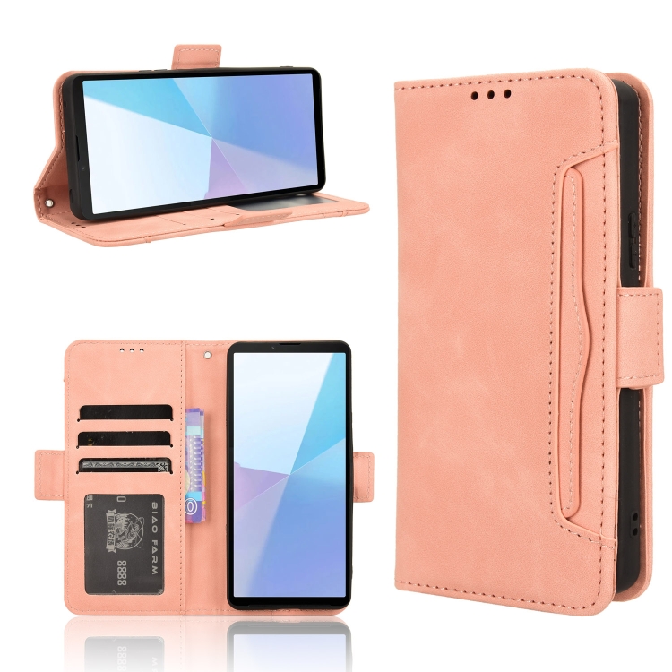 SLOT pénztárca tok Sony Xperia 10 VI rózsaszín telefonhoz termék 2. képe