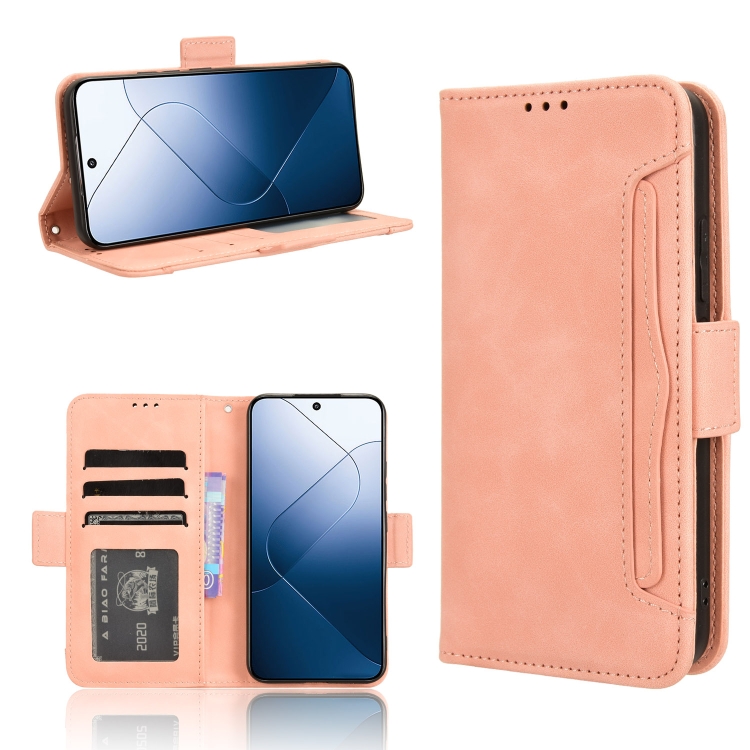 SLOT pénztárca tok Xiaomi 14 pinkhez termék 2. képe