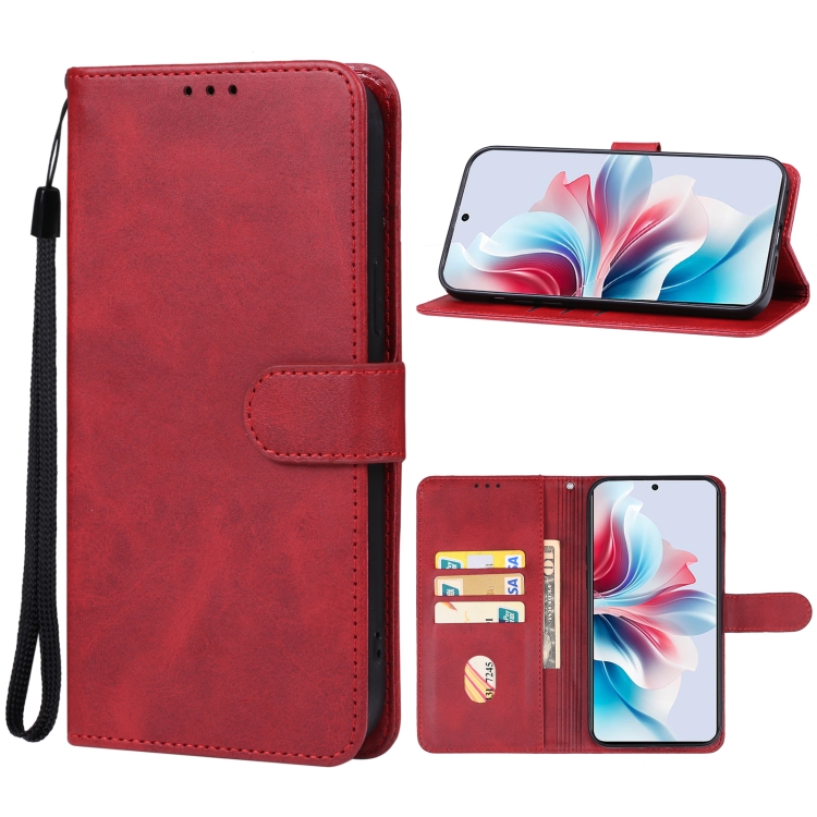 SMOOTH Pénztárca tok Oppo Reno11 F 5G piros termék 2. képe