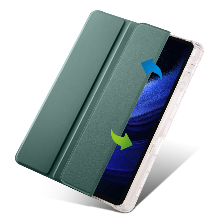 CRYSTAL Flip tok Xiaomi Pad 6S Pro sötétzöld termék 2. képe