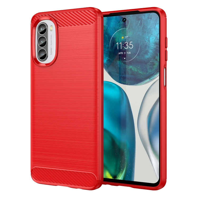 FLEXI TPU burkolat Motorola Moto G52 piros akciós termékkép 1