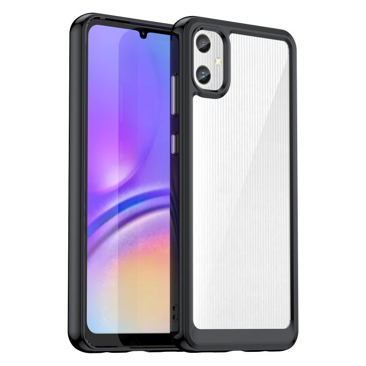 CRYSTAL Védőburkolat Samsung Galaxy A05 fekete akciós termékkép 1