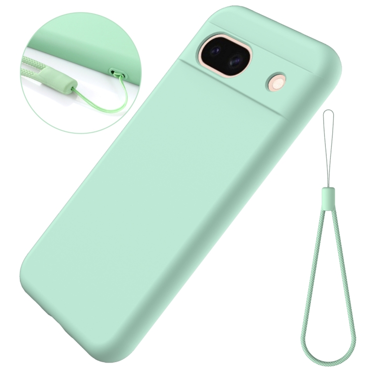 RUBBER Védőburkolat a Google Pixel 8a telefonhoz zöld termék 2. képe