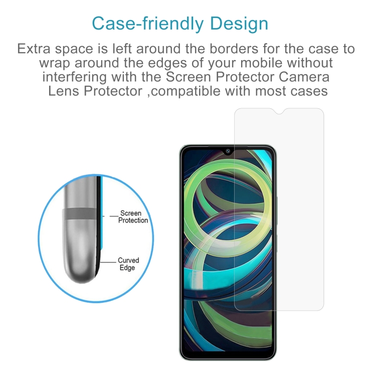 Védőüveg Xiaomi Redmi A3-hoz termék 2. képe