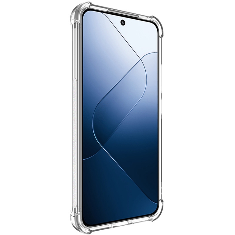 IMAK Védő szilikon borítás Xiaomi 14 átlátszóhoz termék 2. képe