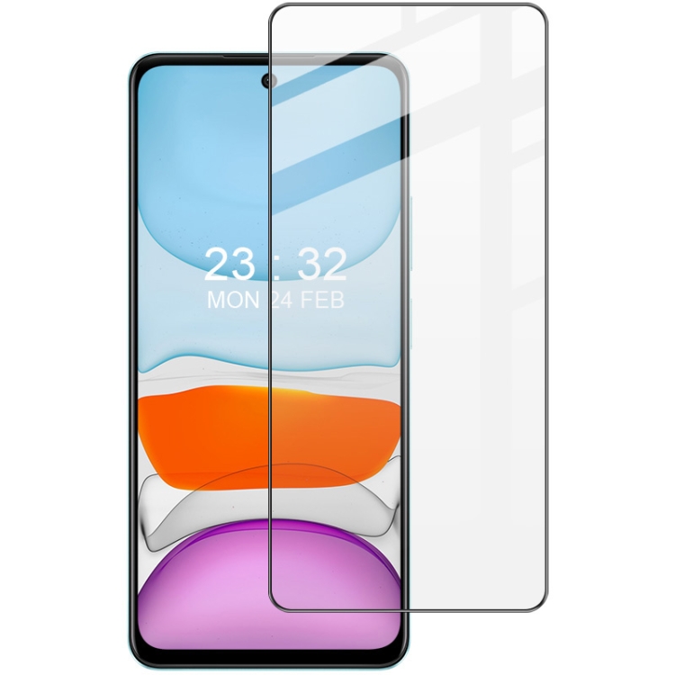 IMAK 3D Edzett védőüveg Oppo A79 5G-hez akciós termékkép 1