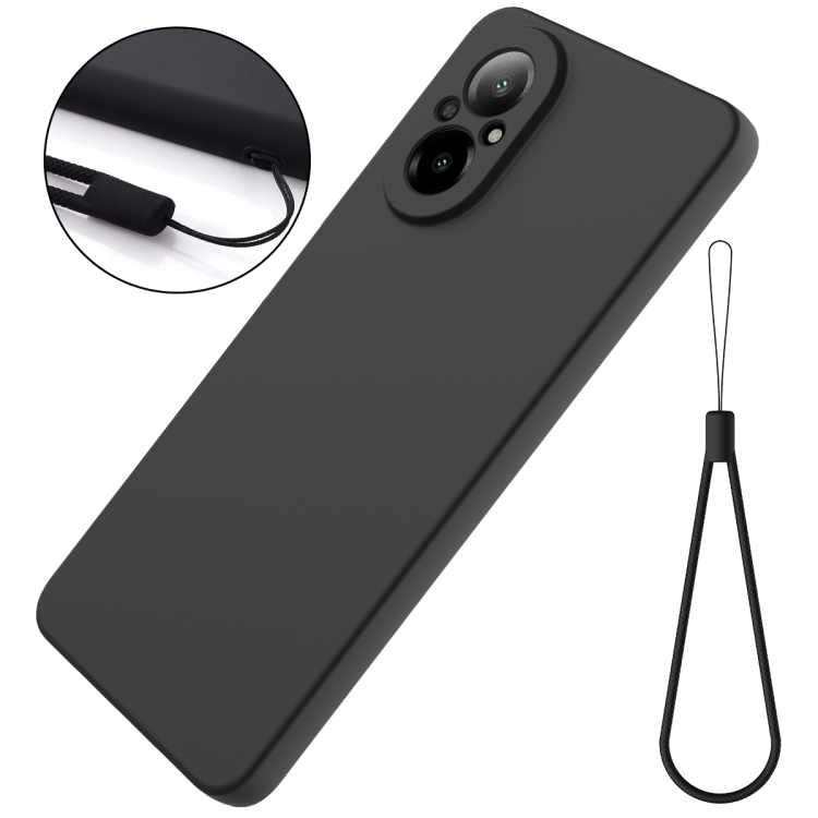 RUBBER Védőburkolat Realme C67 fekete termék 2. képe