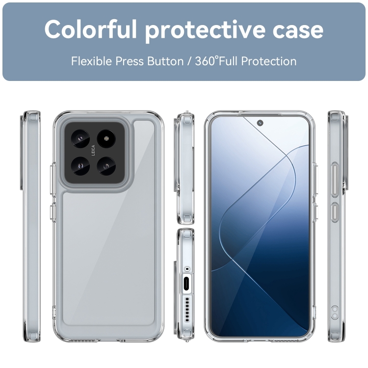 CRYSTAL Xiaomi 14 átlátszó védőburkolat termék 2. képe