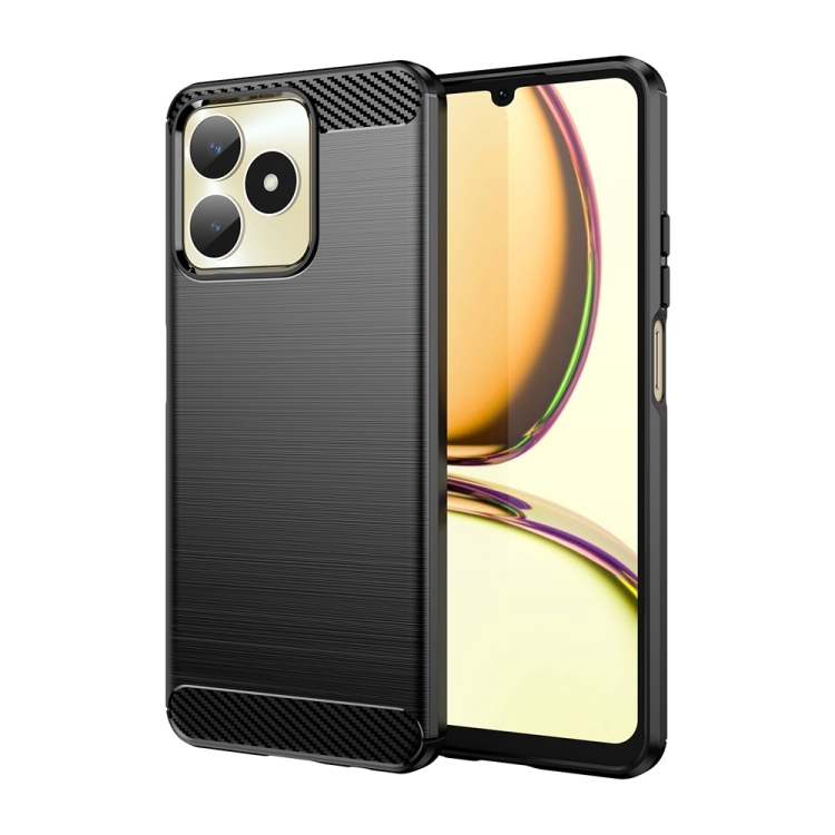 FLEXI TPU Védőburkolat Realme Megjegyzés 50 fekete akciós termékkép 1