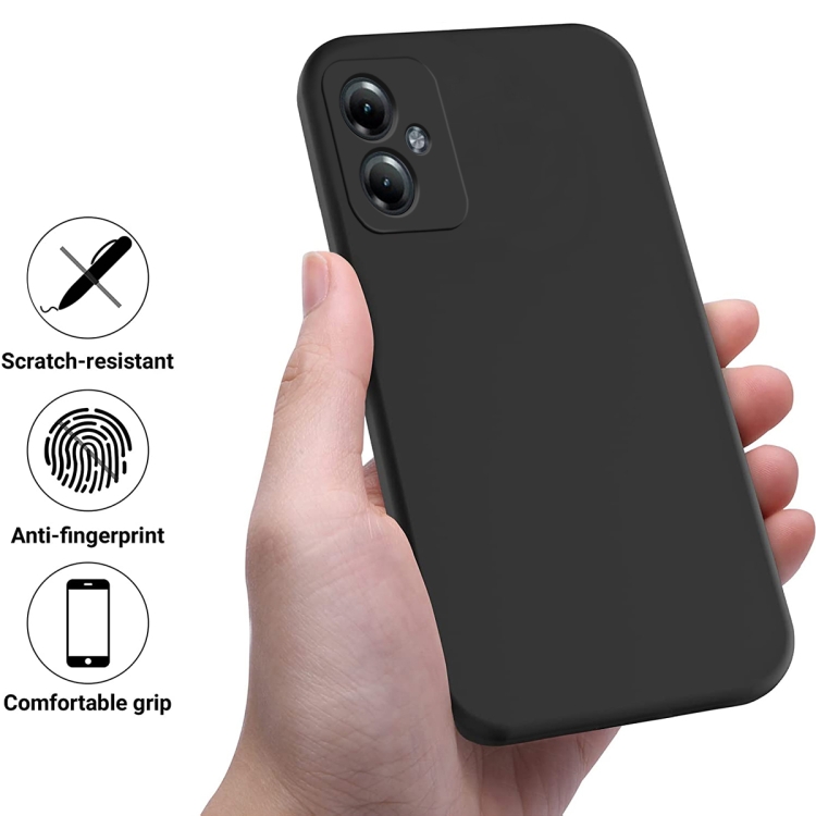 RUBBER Motorola Moto G54 5G / G54 5G Power Edition védőburkolat fekete termék 2. képe