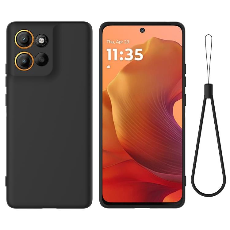 RUBBER Védőburkolat a Motorola Moto-hoz G15 / G15 Power black akciós termékkép 1