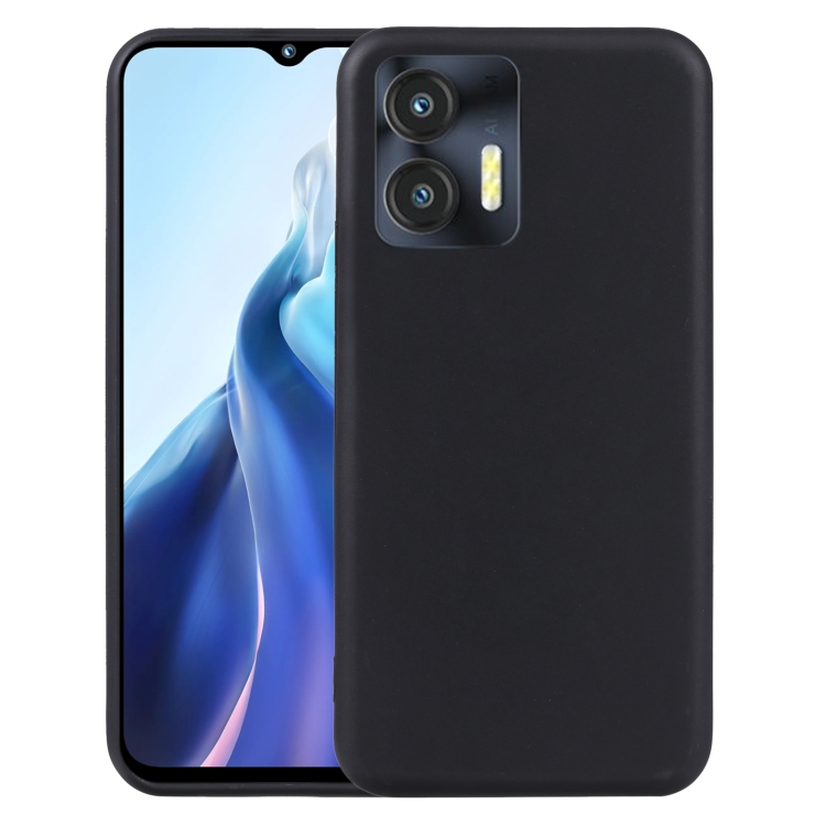 TPU szilikon burkolat Oukitel C35 / Oukitel C36 fekete akciós termékkép 1