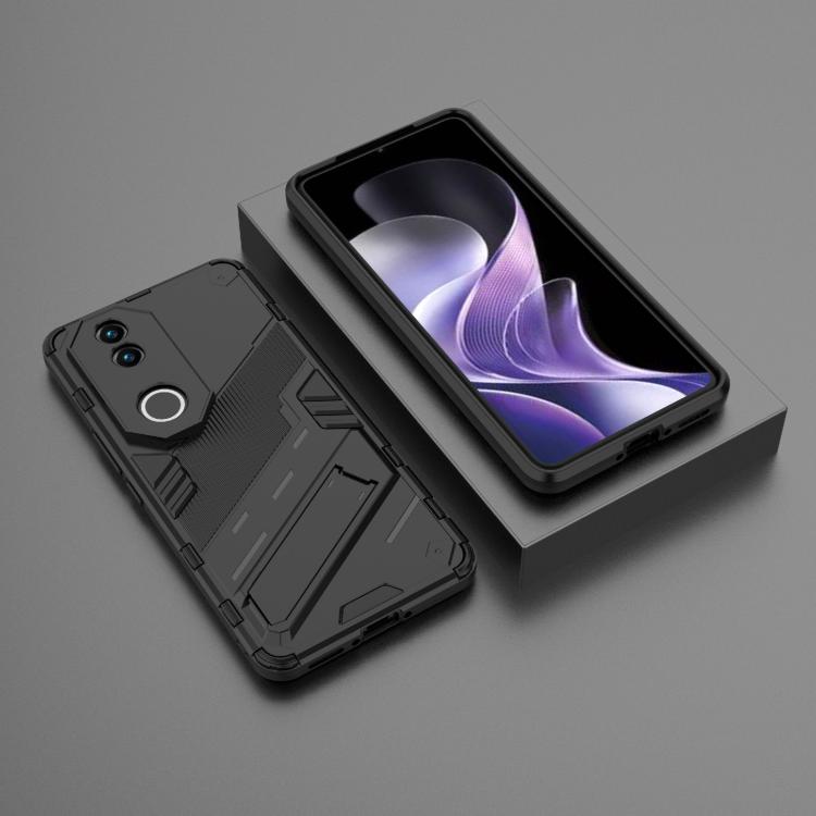 BIB Védőtok állvánnyal Vivo V50 5G fekete termék 2. képe
