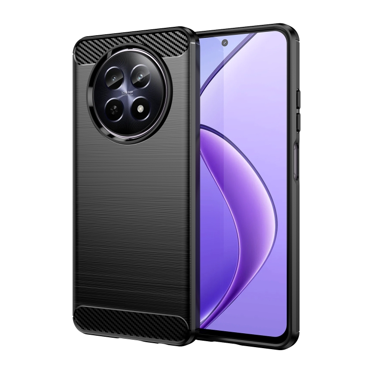 FLEXI TPU Védőburkolat Realme 12 5G fekete akciós termékkép 1