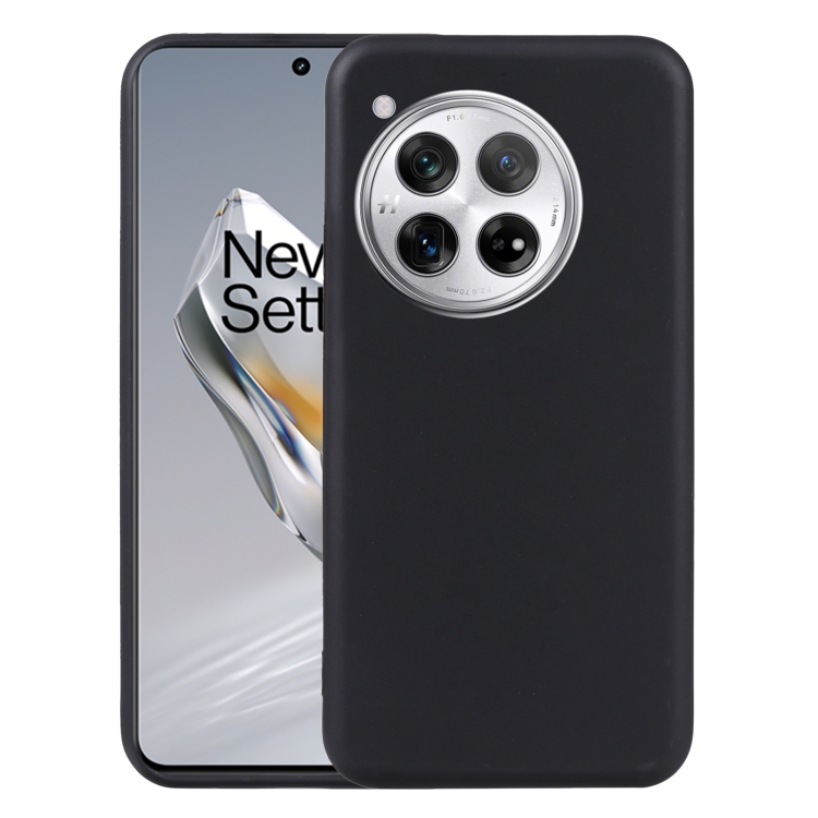TPU szilikon borítás One Plus 12 fekete akciós termékkép 1