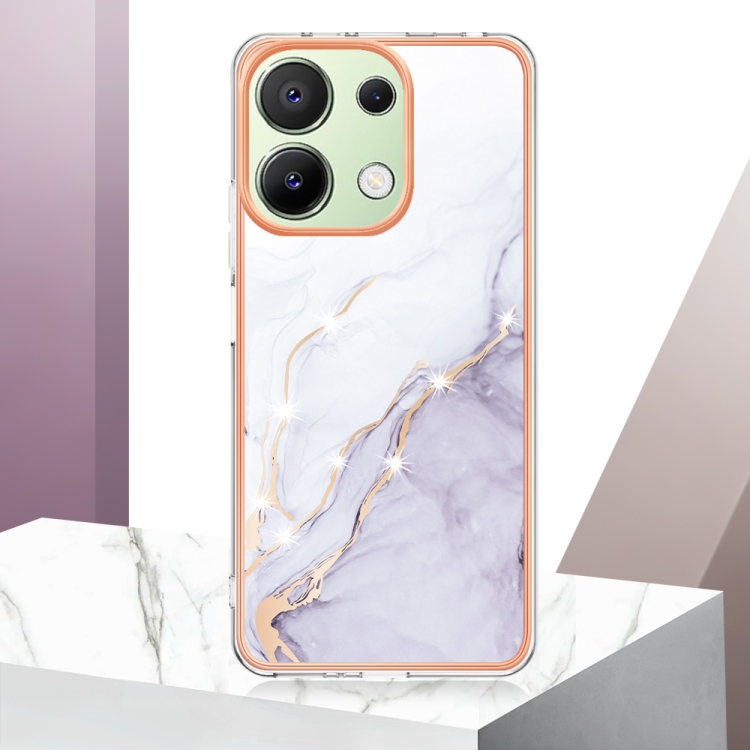 IMD MARBLE Xiaomi Redmi Note 13 WHITE védőburkolat termék 2. képe