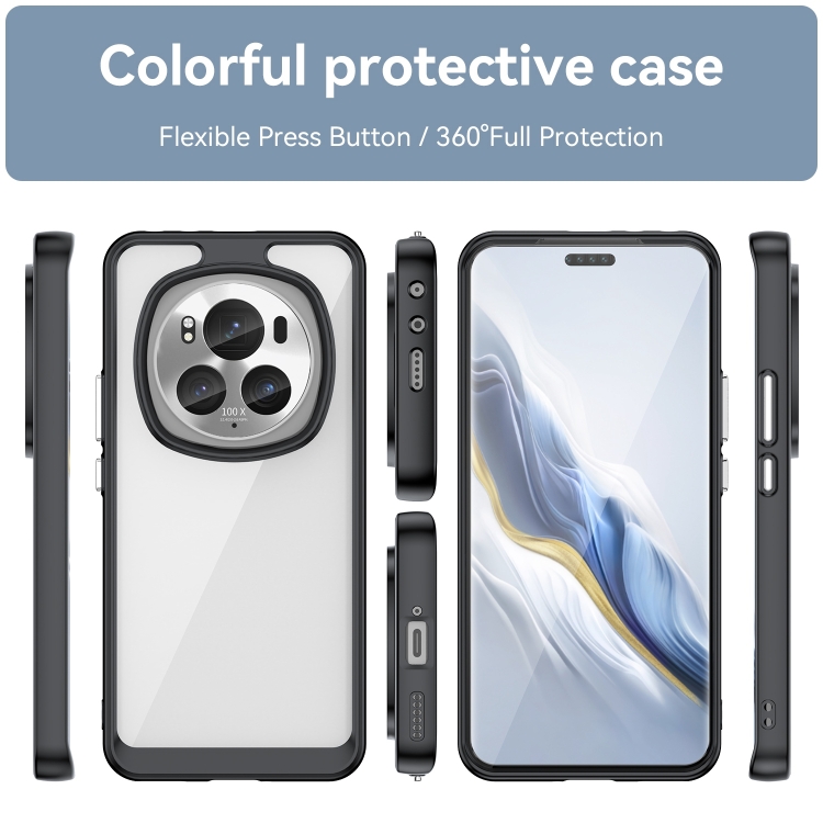 CRYSTAL Honor Magic6 Pro fekete védőburkolat termék 2. képe