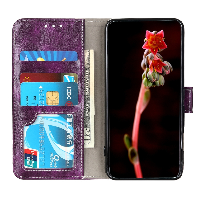 RETRO Wallet tok Umidigi A7 Pro lila termék 2. képe