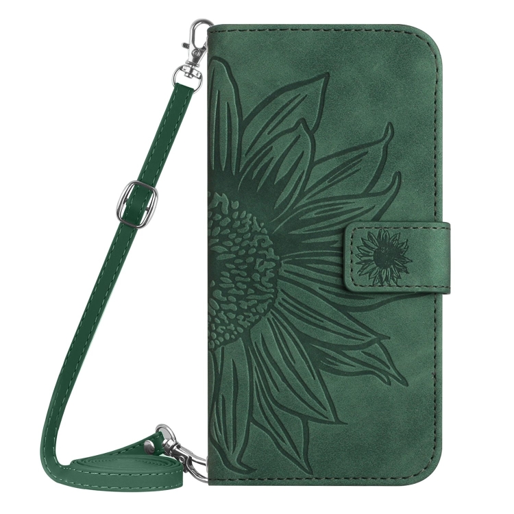 ART SUN FLOWER pénztárca tok One Plus 12R zöld számára akciós termékkép 1