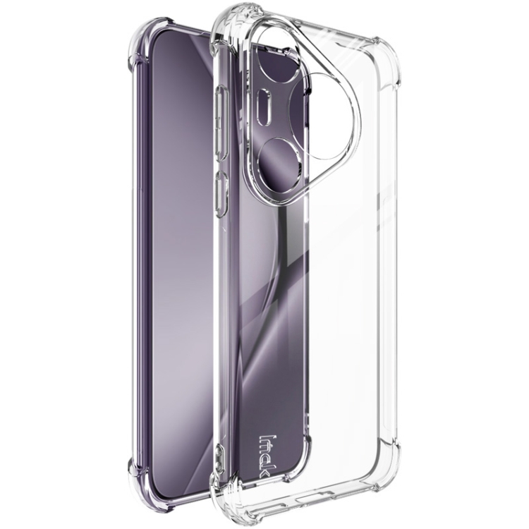 IMAK Szilikon védőburkolat a Huawei Pura 70 Pro átlátszóhoz akciós termékkép 1