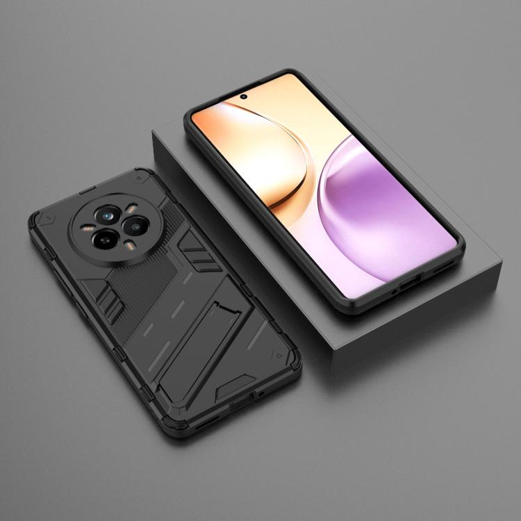 BIB Védőtok állvánnyal Realme 14 Pro 5G fekete termék 2. képe