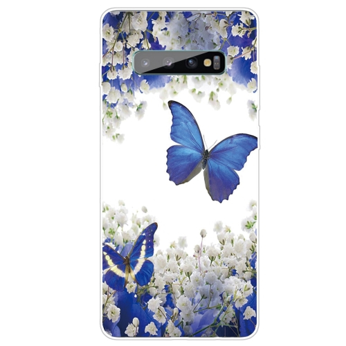 ART Szilikon borítás Samsung Galaxy S10 Plus PURPLE BUTTERFLY akciós termékkép 1