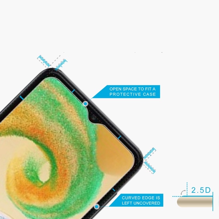 Védőüveg Samsung Galaxy A05s készülékhez termék 2. képe