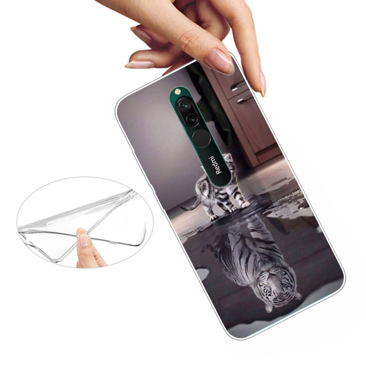 ART Szilikon huzat Xiaomi Redmi 8 CAT TIGER termék 2. képe