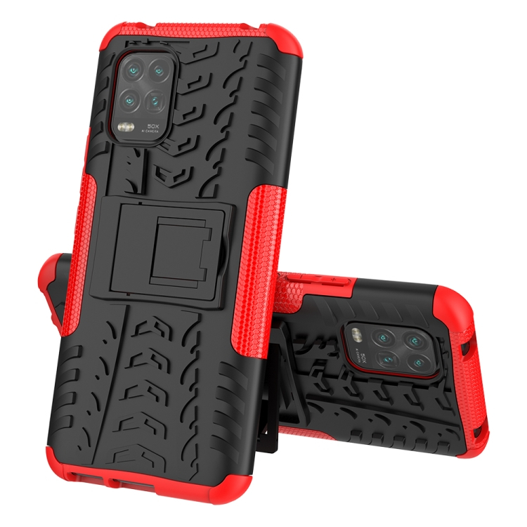 STAND Extra strapabíró tok Xiaomi Mi 10 Lite piros akciós termékkép 1