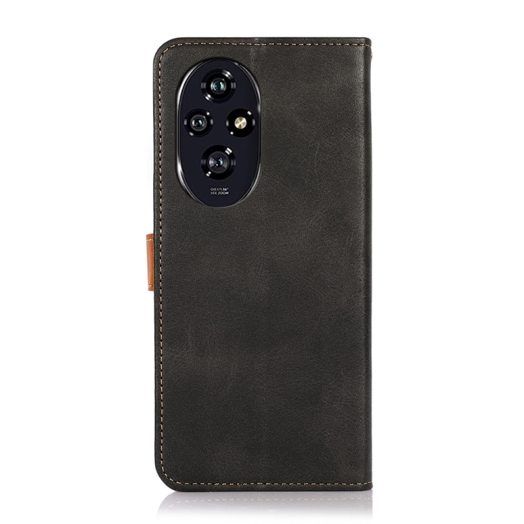 KHAZNEH DUAL-COLOR Pénztárcahuzat Honor 200-hoz fekete termék 2. képe