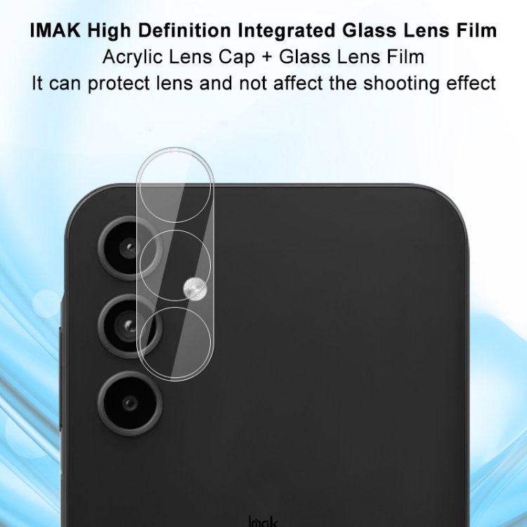 IMAK FULL COVER Üveg Samsung Galaxy A55 5G kamerához termék 2. képe