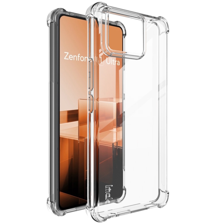 IMAK Szilikon védőburkolat Asus Zenfone 11 Ultra átlátszó készülékhez akciós termékkép 1