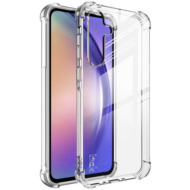 IMAK Védő szilikon borítás Samsung Galaxy A35 5G átlátszó akciós termékkép 1