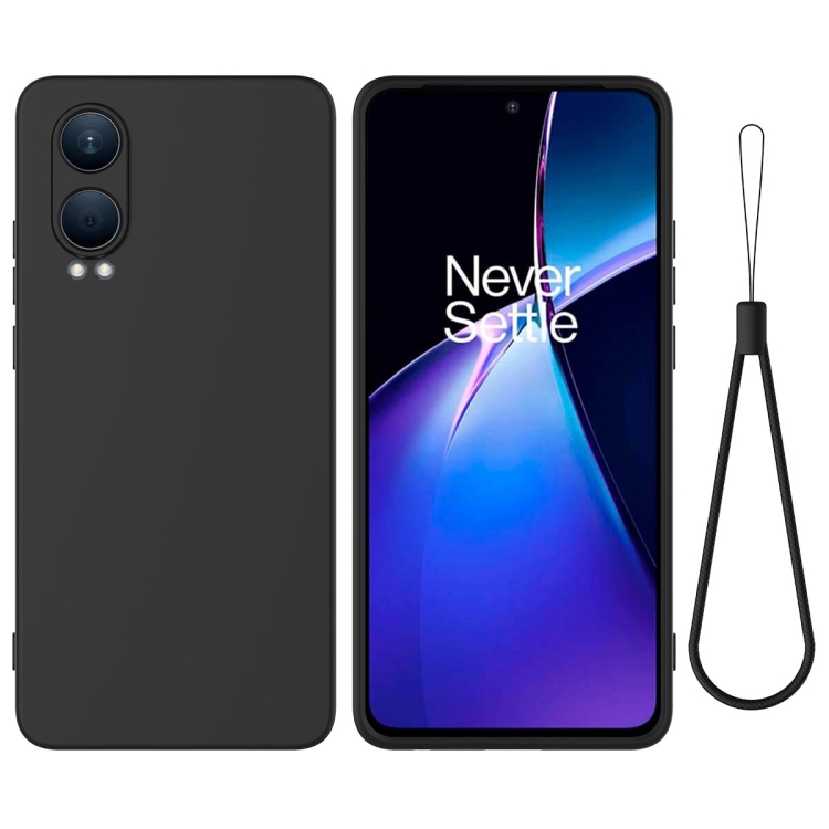 RUBBER Védőburkolat OnePlus Nord CE 4-hez Lite 5G fekete akciós termékkép 1