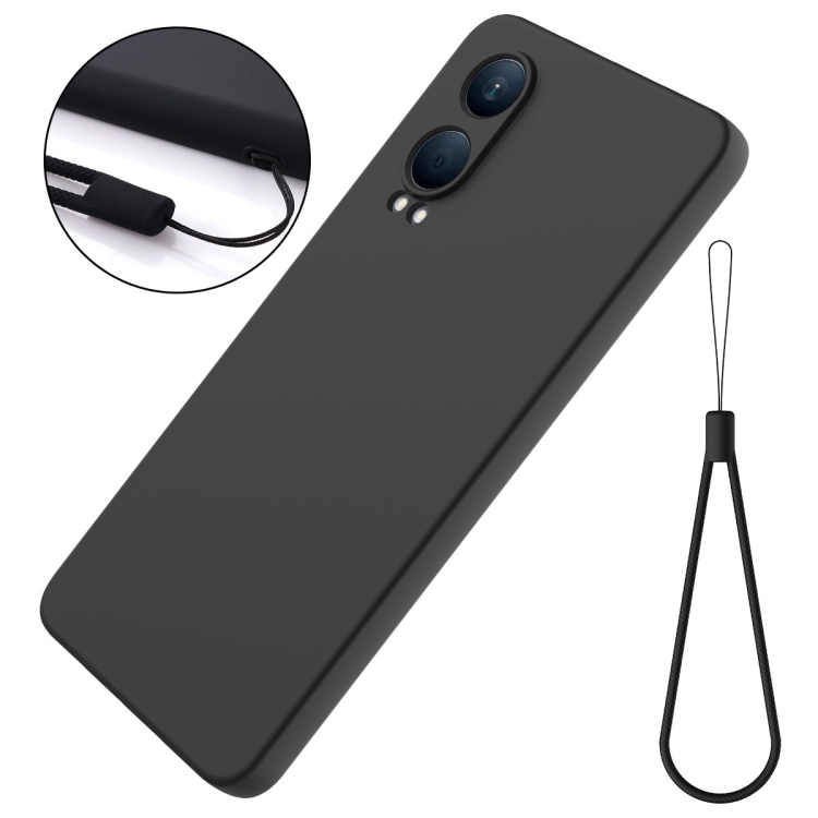 RUBBER Védőburkolat OnePlus Nord CE 4-hez Lite 5G fekete termék 2. képe
