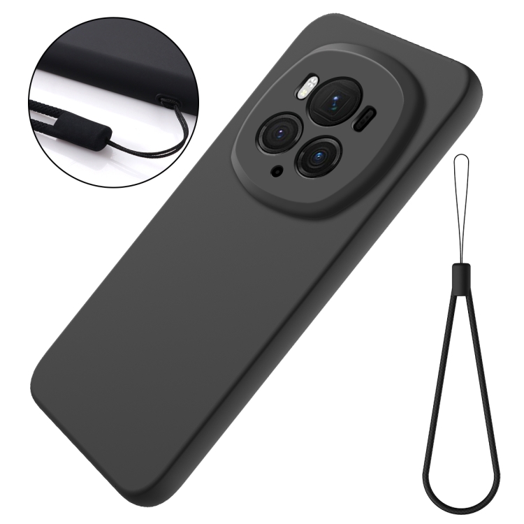 RUBBER Védőburkolat Honor Magic6 Pro fekete termék 2. képe