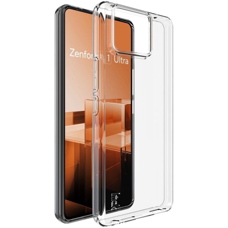 IMAK UX-5 Szilikon burkolat Asus Zenfone 11 Ultra átlátszó készülékhez akciós termékkép 1